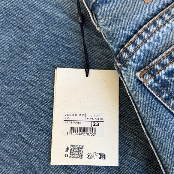 Jacquemus Light Blue Denim Pants - Picture 2 of 5